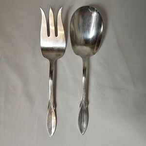 WM Rogers MFG CO Original Rogers Flatware Serving Spoon a